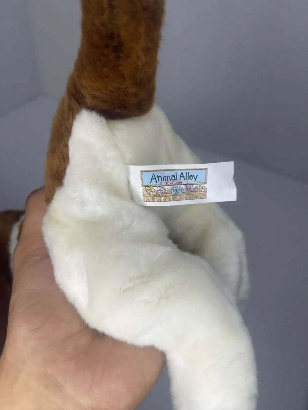 Animal Alley Basset Hound Plush Dog Toy